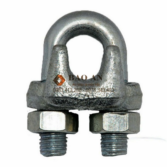 Khóa cáp mạ kẽm D20 ( Ốc siết cáp)